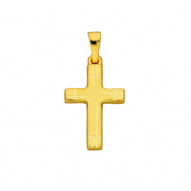 Kette | - Gold bestellen Kreuz »585 mit mit walking I\'m Set Adelia´s Schmuckset Anhänger Halskette Anhänger«,