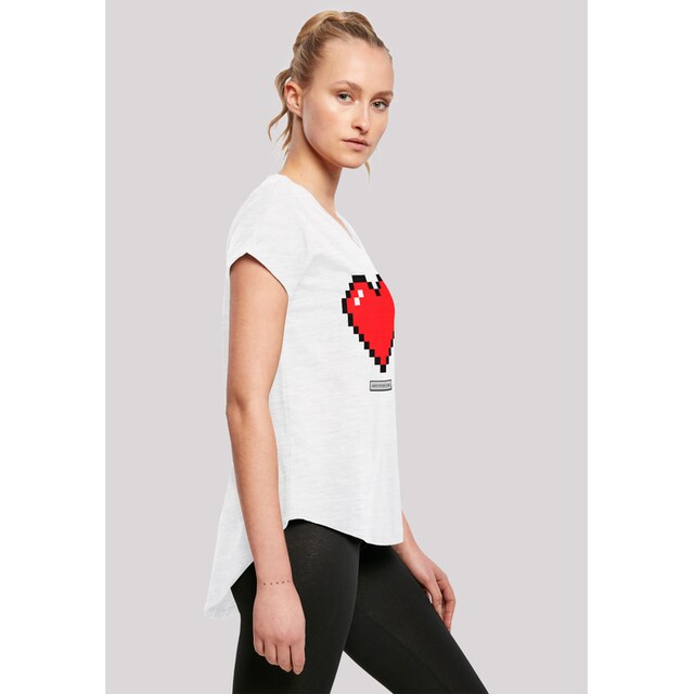 F4NT4STIC T-Shirt »Pixel Herz Good Vibes Happy People«, Print bestellen