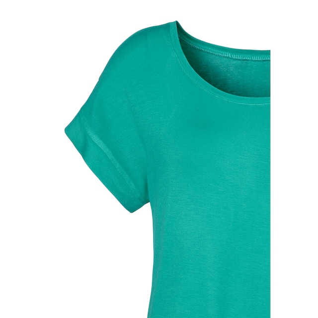 Vivance T-Shirt, (2er-Pack), mit elastischem Saumabschluss bestellen | I'm  walking