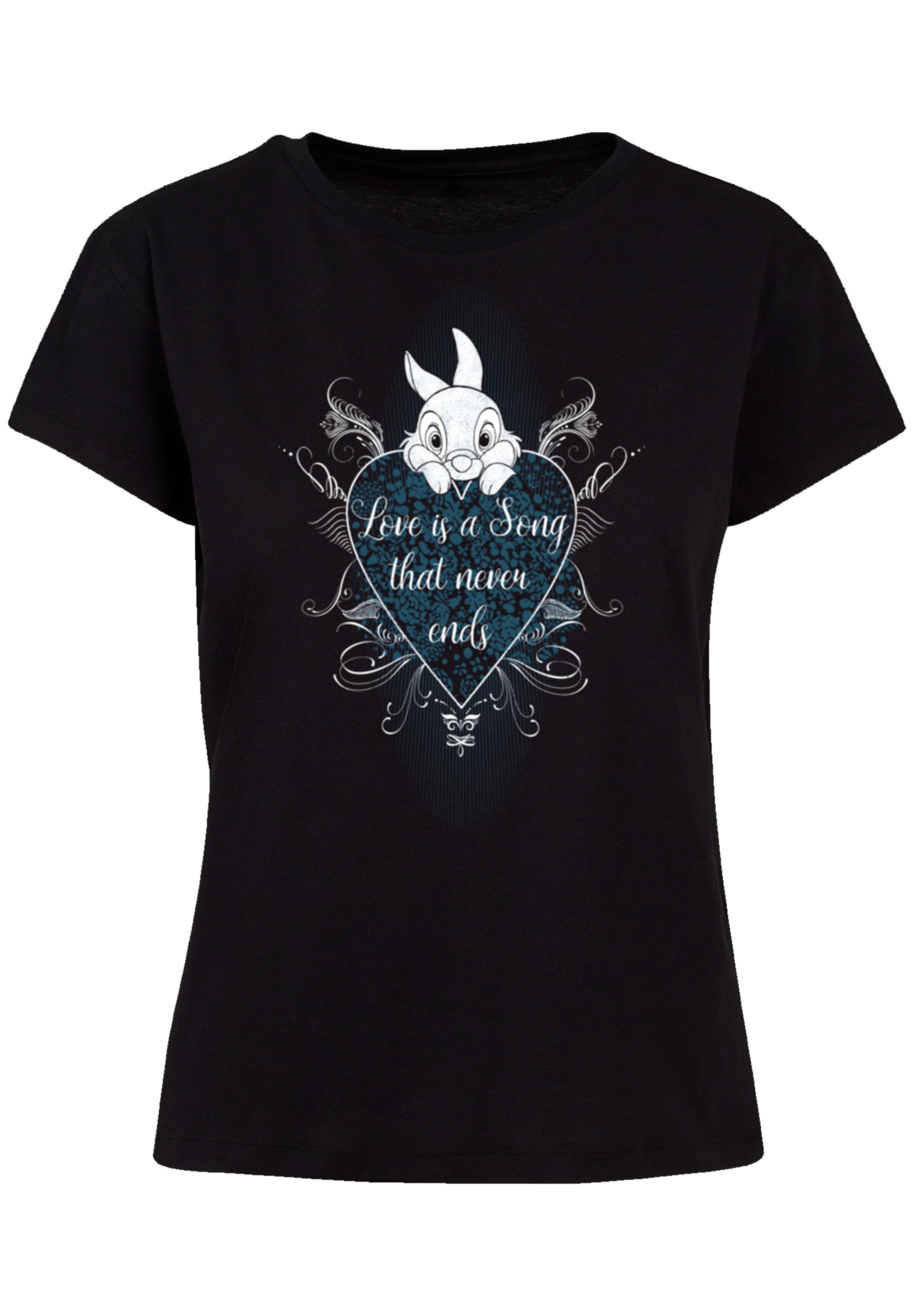 F4NT4STIC Klopfer walking | Bambi Qualität T-Shirt »Disney kaufen a I\'m Premium online Is Song«, Love