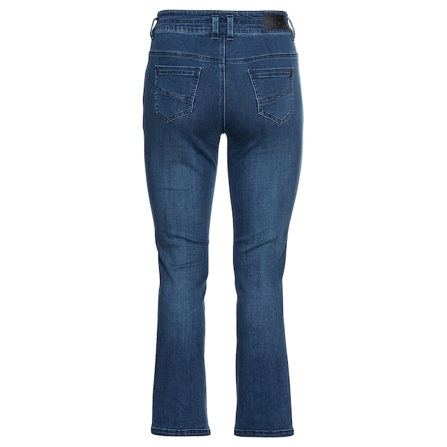 Sheego Stretch-Jeans »Große Größen«, im Straight Fit, mit Formbund shoppen  | I\'m walking