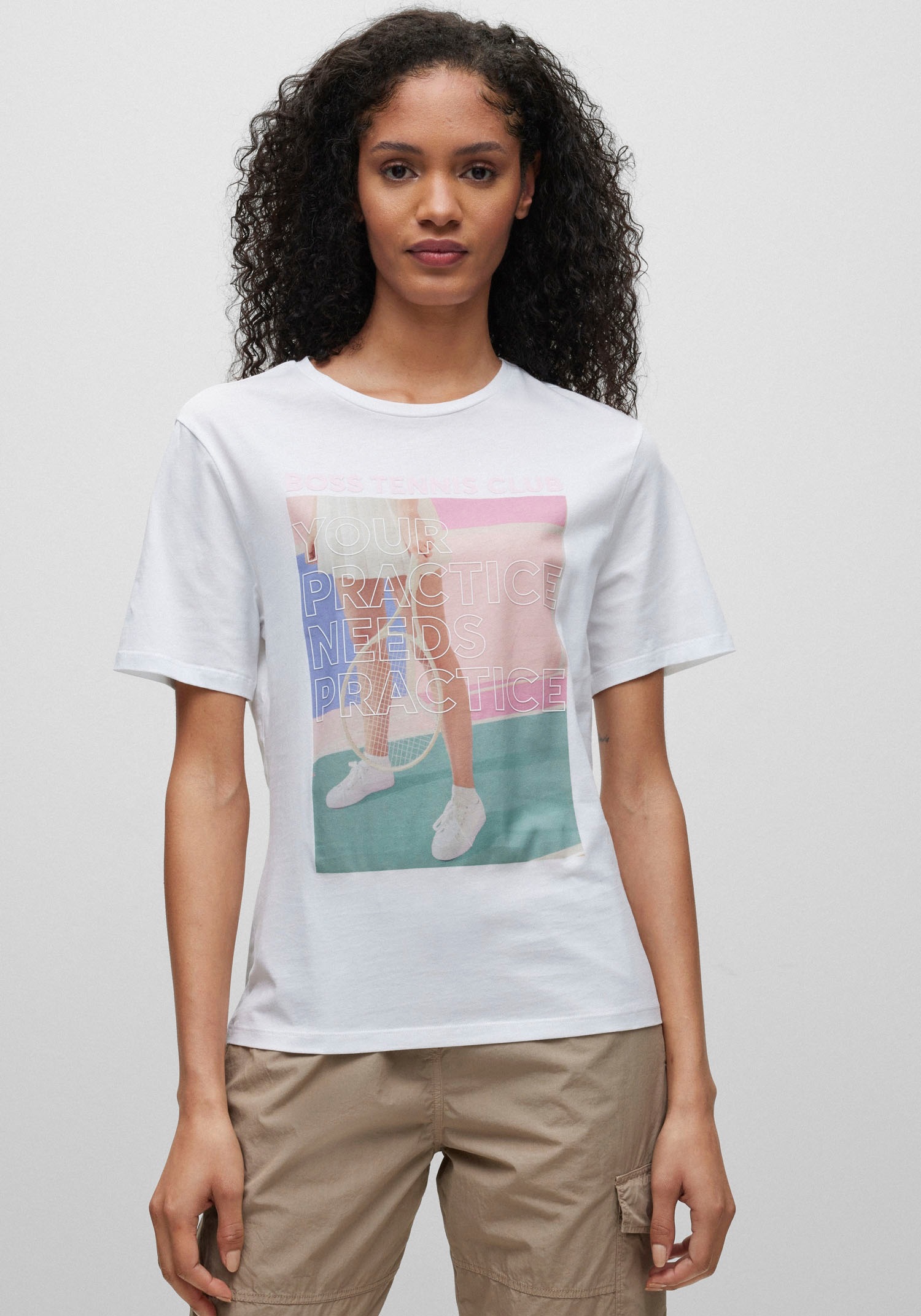 BOSS ORANGE T-Shirt mit Druck