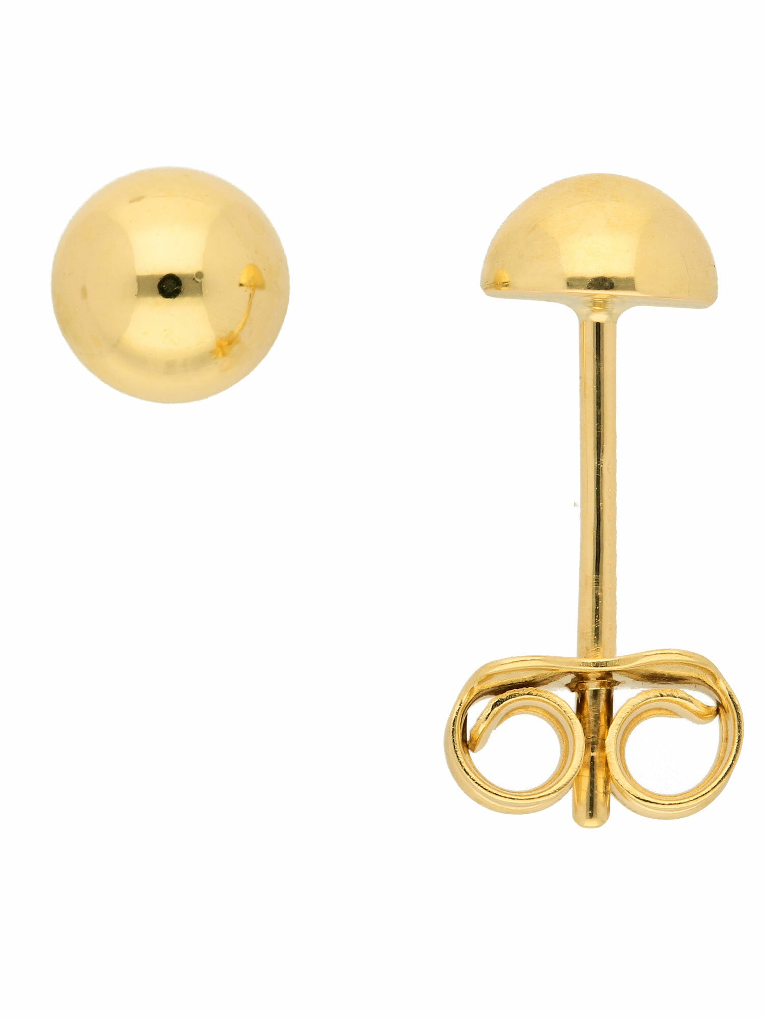 Adelia´s Paar Ohrhänger »333 Gold Ohrringe Ohrstecker Ø 5 mm«, Goldschmuck  für Damen bestellen | I'm walking