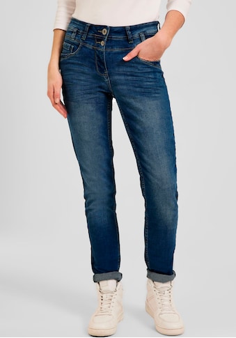 Cecil Skinny-fit-Jeans »Style Toronto«, mit Logo-Badge kaufen