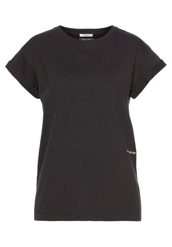 Replay T-Shirt, aus reiner Baumwolle mit kleinem Logo-Print kaufen