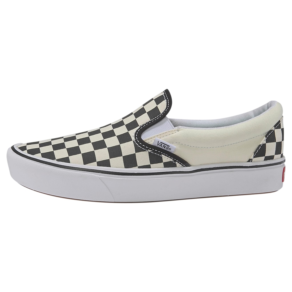Vans Sneaker »ComfyCush Slip-On Checkerboard«, aus textilem Canvas-Material