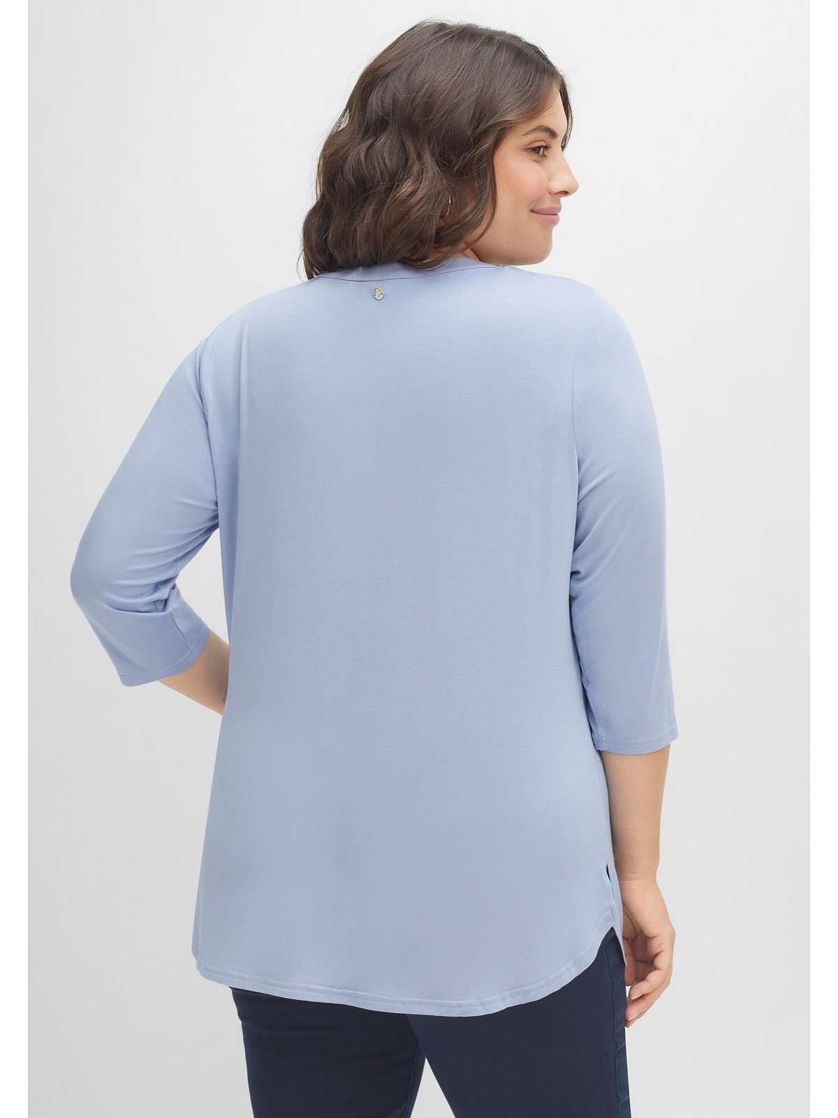 I\'m aus Viskosequalität fließend-elastischer Sheego »Große walking Blusenshirt | Größen«, bestellen