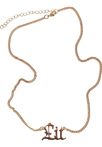 MisterTee Edelstahlkette »Accessoires Lit Chunky Necklace«