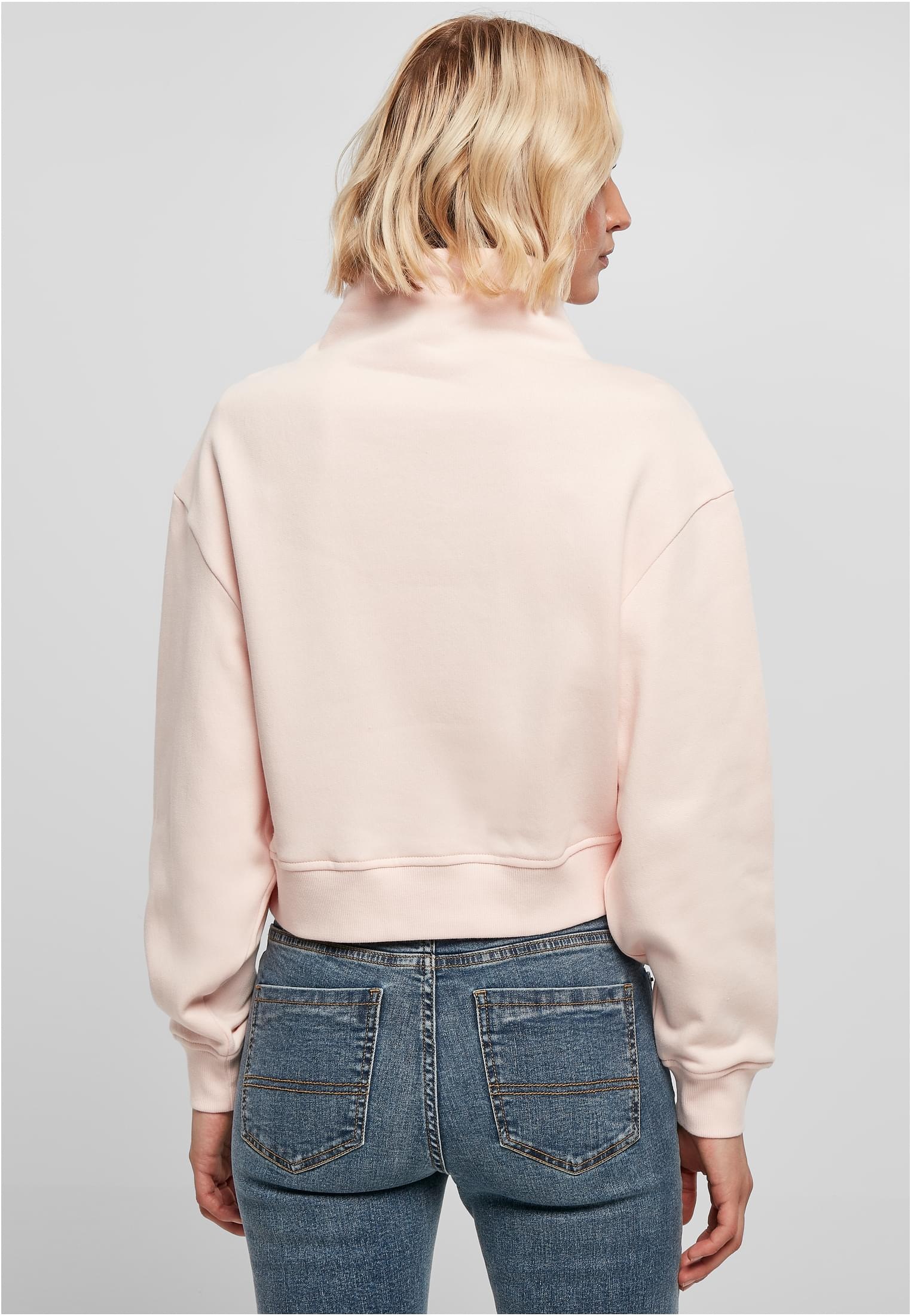 URBAN CLASSICS Sweater »Damen Ladies | Crew«, Organic Short Neck I\'m (1 tlg.) online kaufen walking High