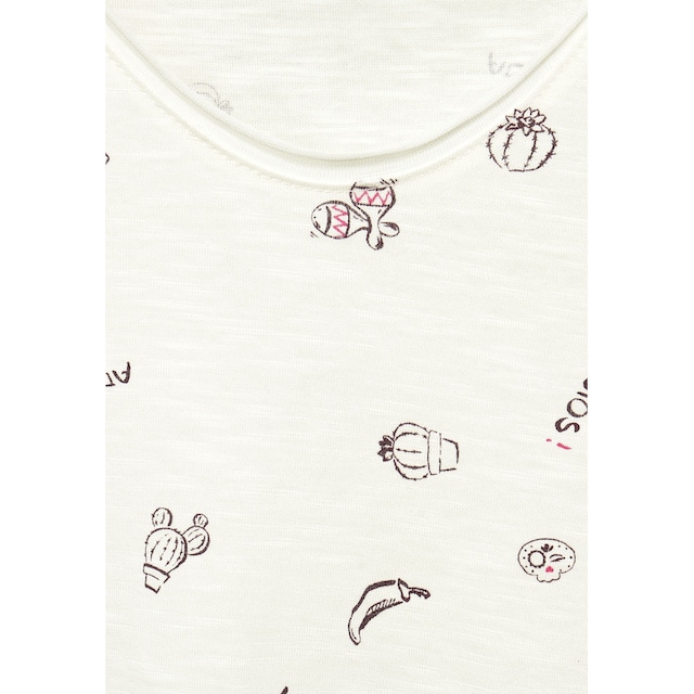 Cecil T-Shirt, online mit Minimal Muster