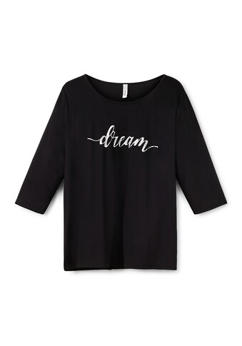 Sheego 3/4-Arm-Shirt »3/4-Arm-Shirt«, mit Frontdruck und 3/4-Ärmeln kaufen