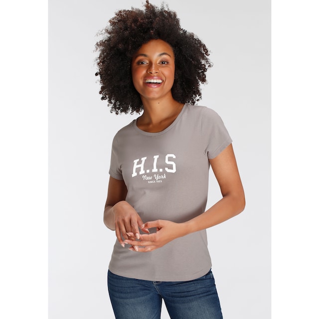 H.I.S T-Shirt, mit Logo-Print vorne kaufen | I'm walking