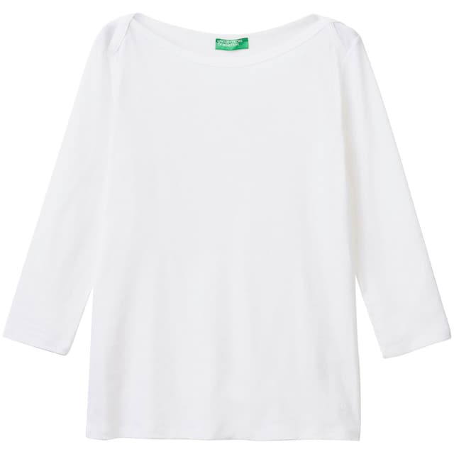 United Colors of Benetton 3/4-Arm-Shirt, im kombistarken Basic-Look kaufen  | I\'m walking