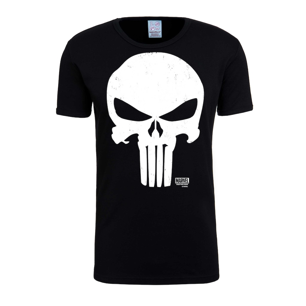 LOGOSHIRT T-Shirt Punisher mit lizenziertem Originaldesign