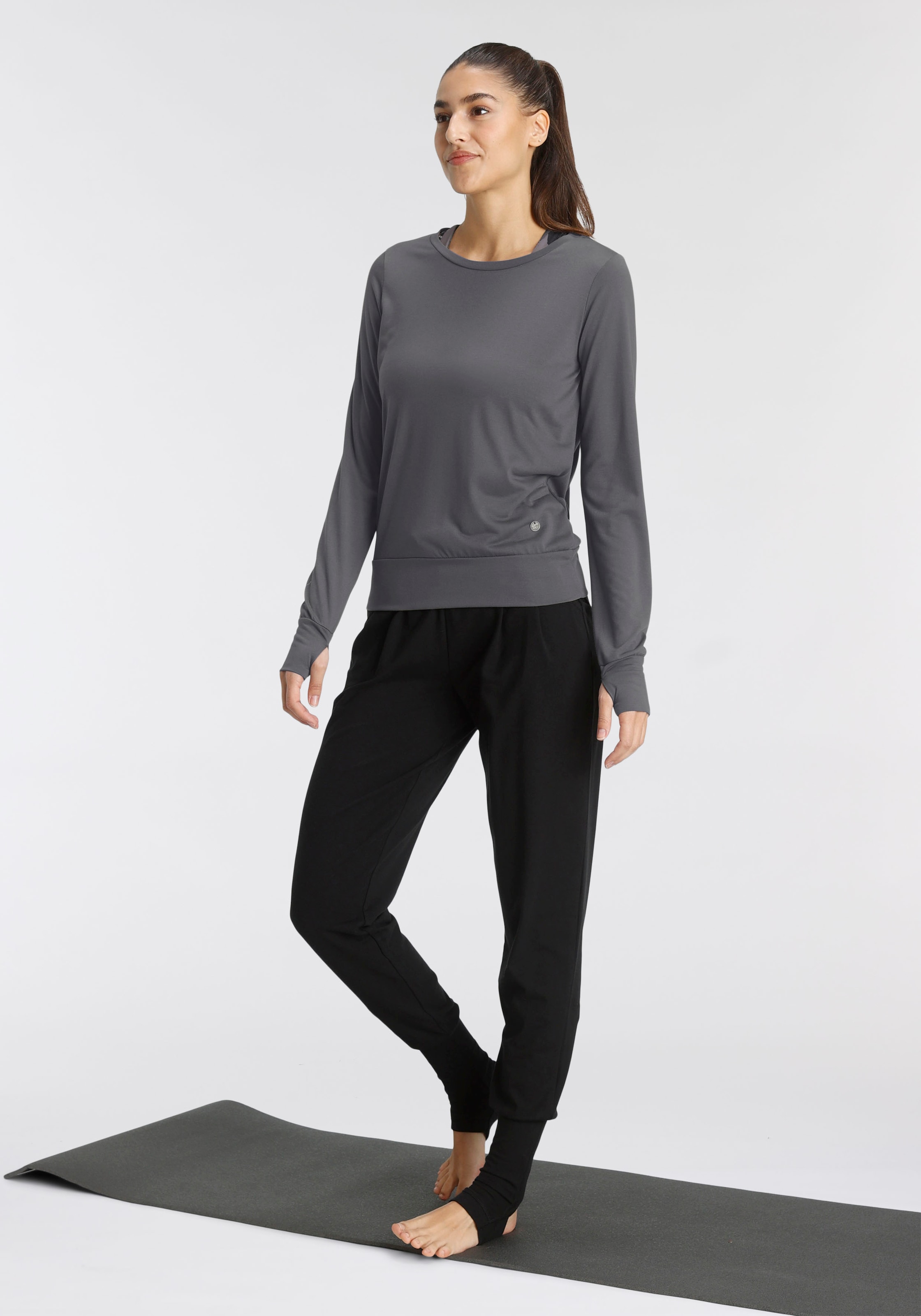 Ocean Sportswear Yogahose »Soulwear kaufen - | & mit Pants«, Yoga Relax walking Fußstulpen I\'m