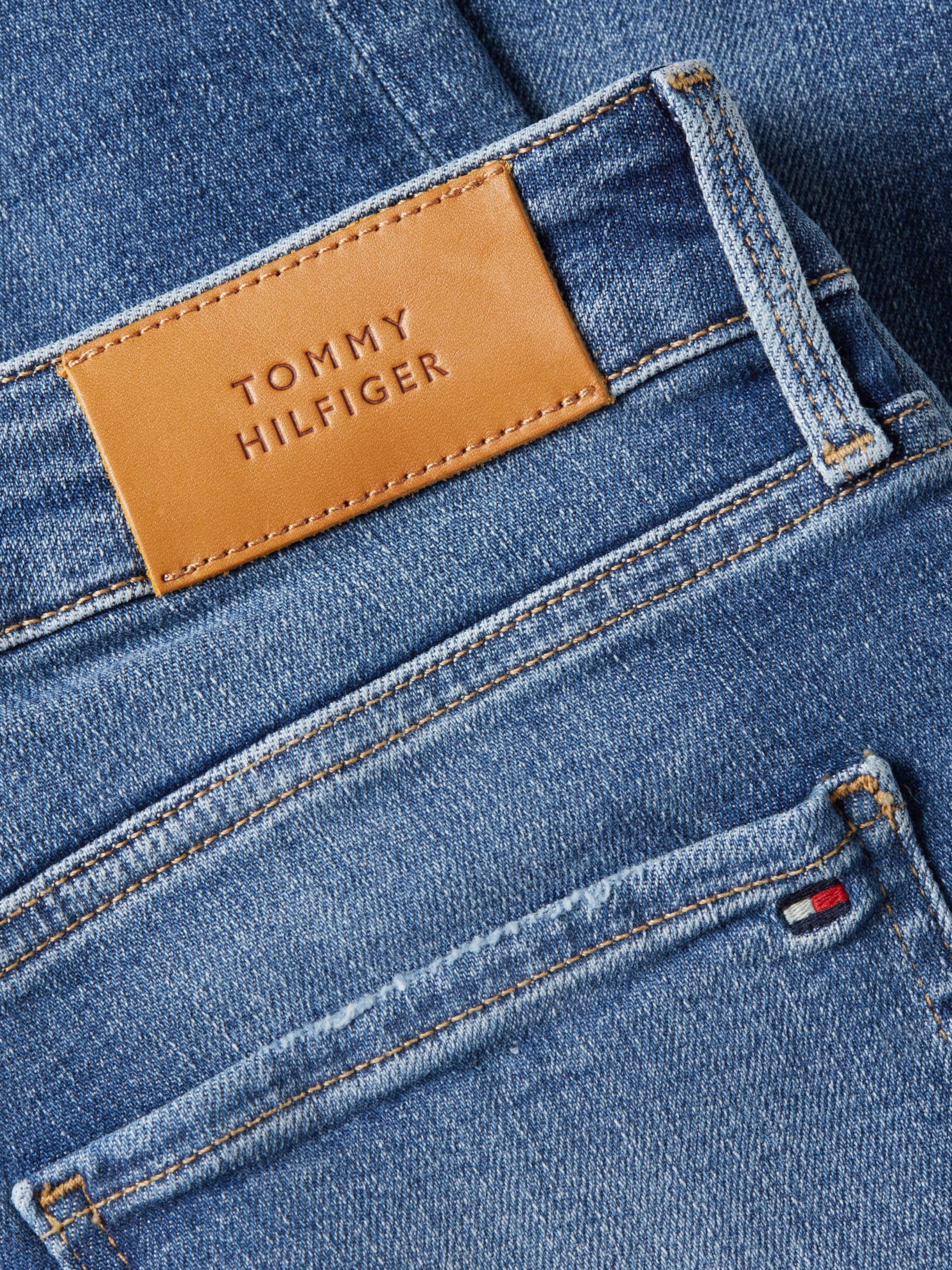 U mit walking Logo-Badge shoppen Hilfiger Tommy Skinny-fit-Jeans Hilfiger Tommy | SKINNY HW«, FLEX HARLEM I\'m »TH