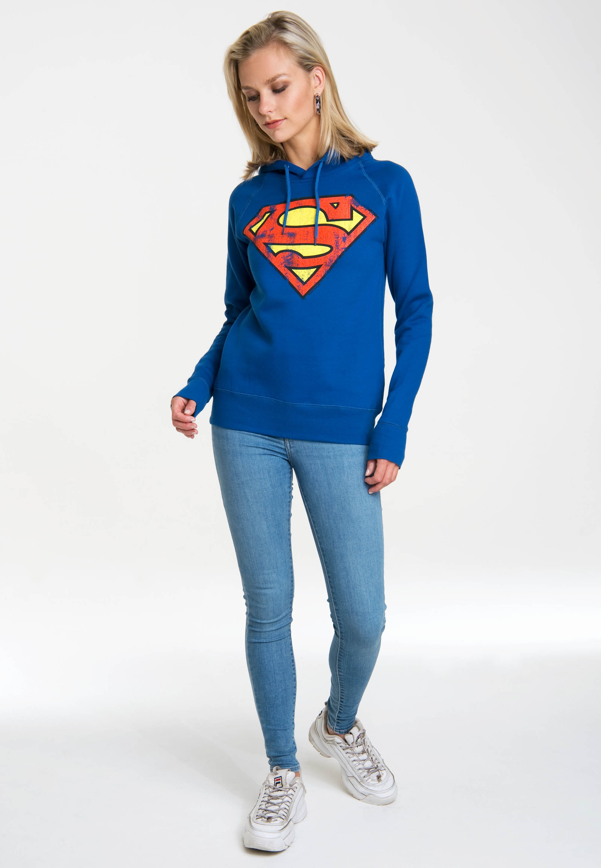 LOGOSHIRT Kapuzensweatshirt mit »DC Logo«, | walking bestellen Superman I\'m Superhelden-Print 