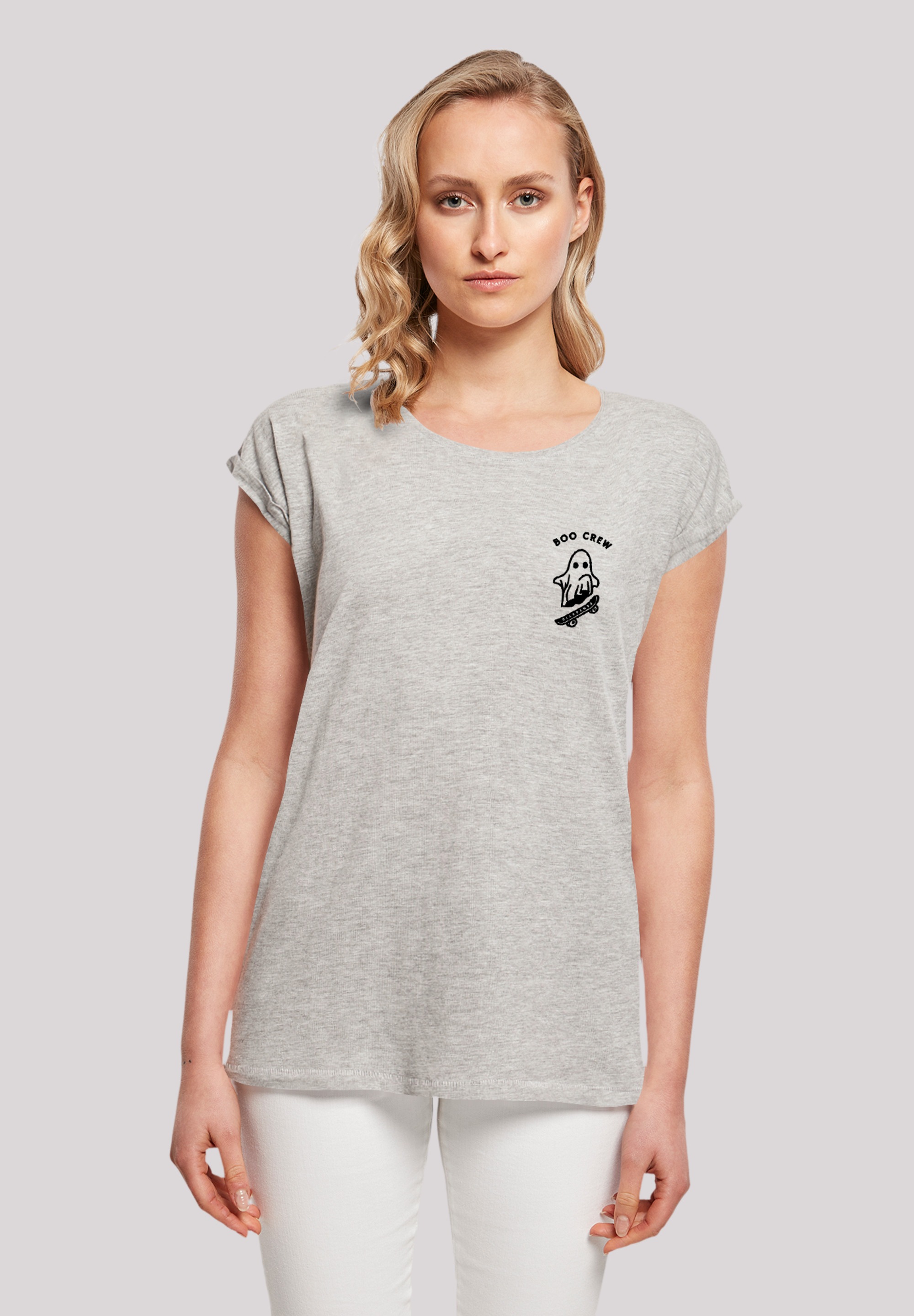 F4NT4STIC T-Shirt »Boo Crew Print Halloween«, kaufen | online walking I\'m