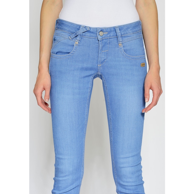 GANG Skinny-fit-Jeans »94Nena«, mit Used-Effekten kaufen | I\'m walking