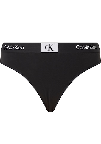 Calvin Klein Tanga »MODERN THONG (FF)«, mit klassischem Logobund kaufen
