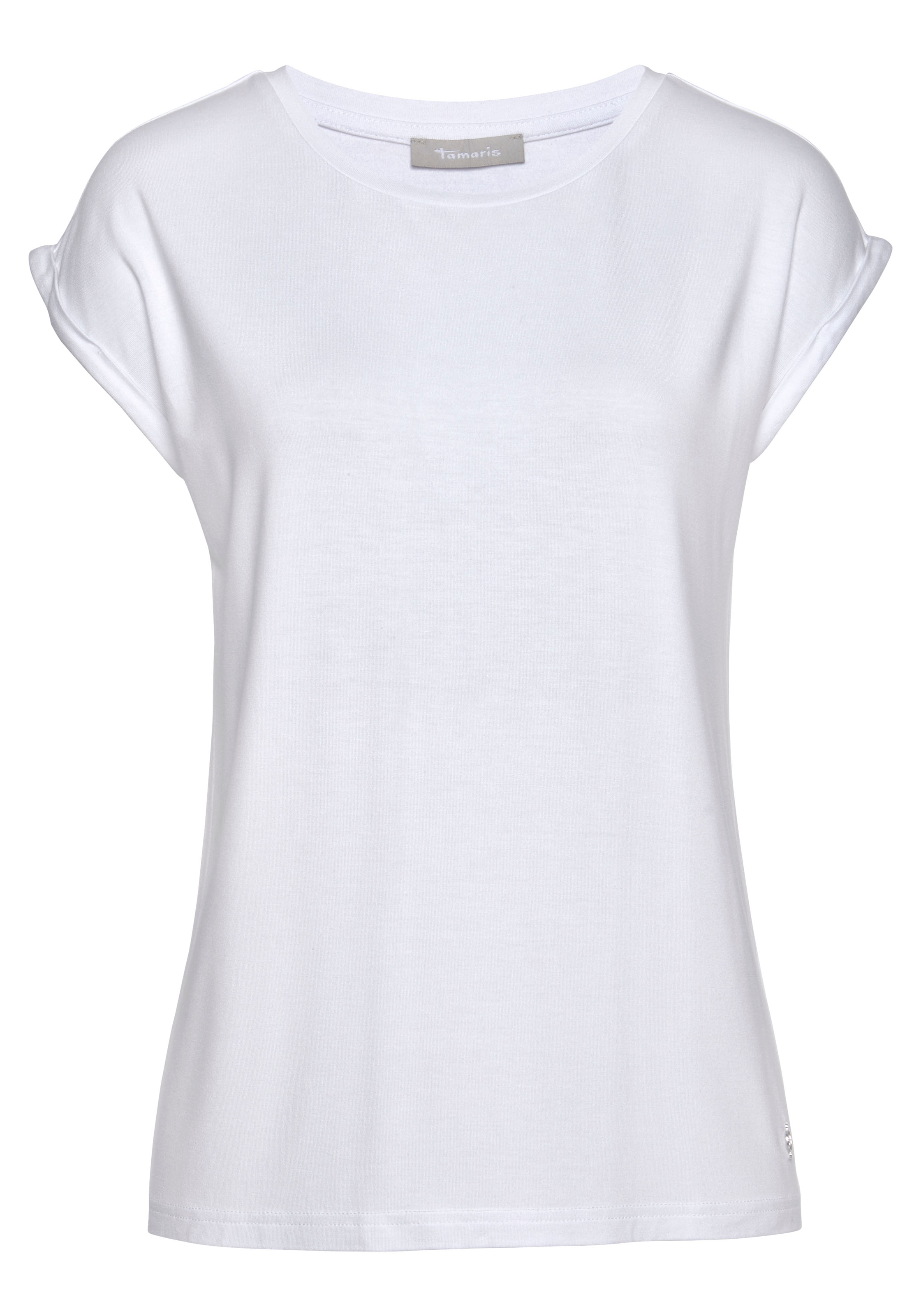 Tamaris T-Shirt, mit Rundhalsausschnitt walking shoppen I\'m 