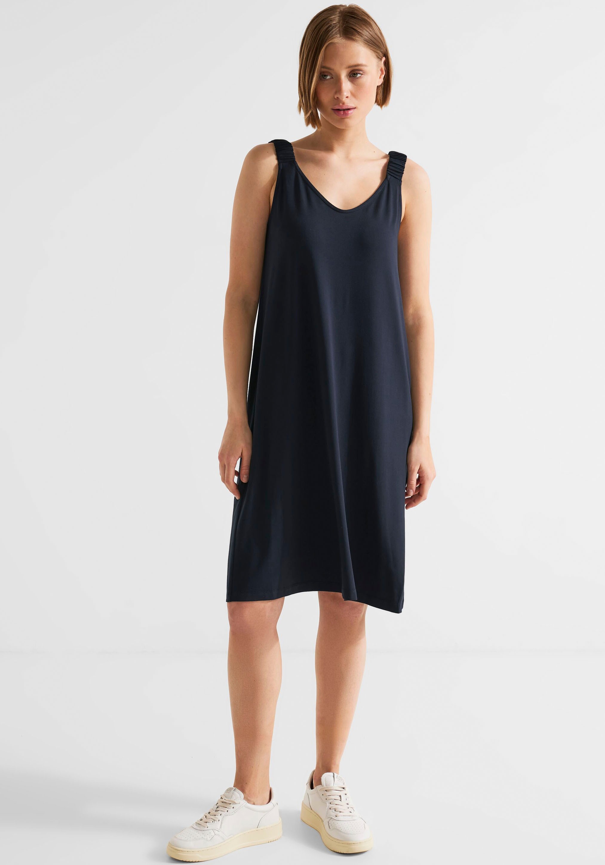 STREET ONE Shirtkleid, mit gerafften Trägern kaufen