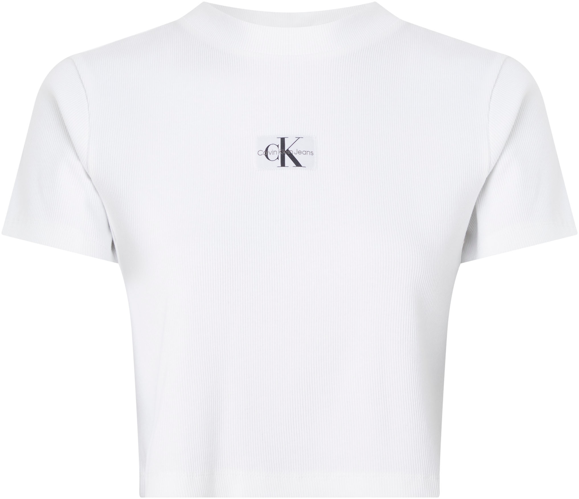 Calvin Klein Jeans SLEEVE T-Shirt | walking I\'m SHORT RIB shoppen »BADGE TEE«