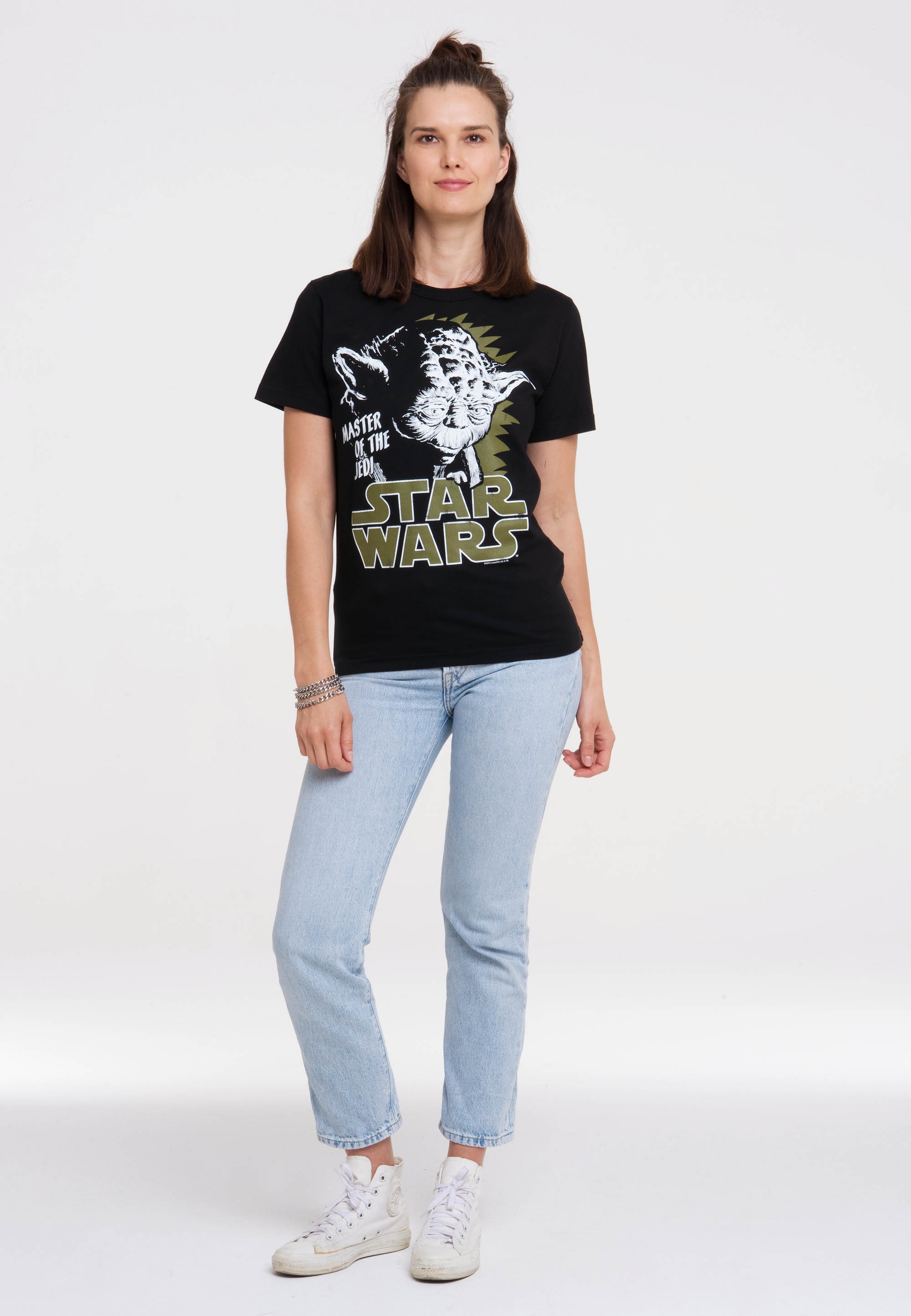 bestellen Wars - Yoda«, »Star T-Shirt mit Print lizenziertem LOGOSHIRT