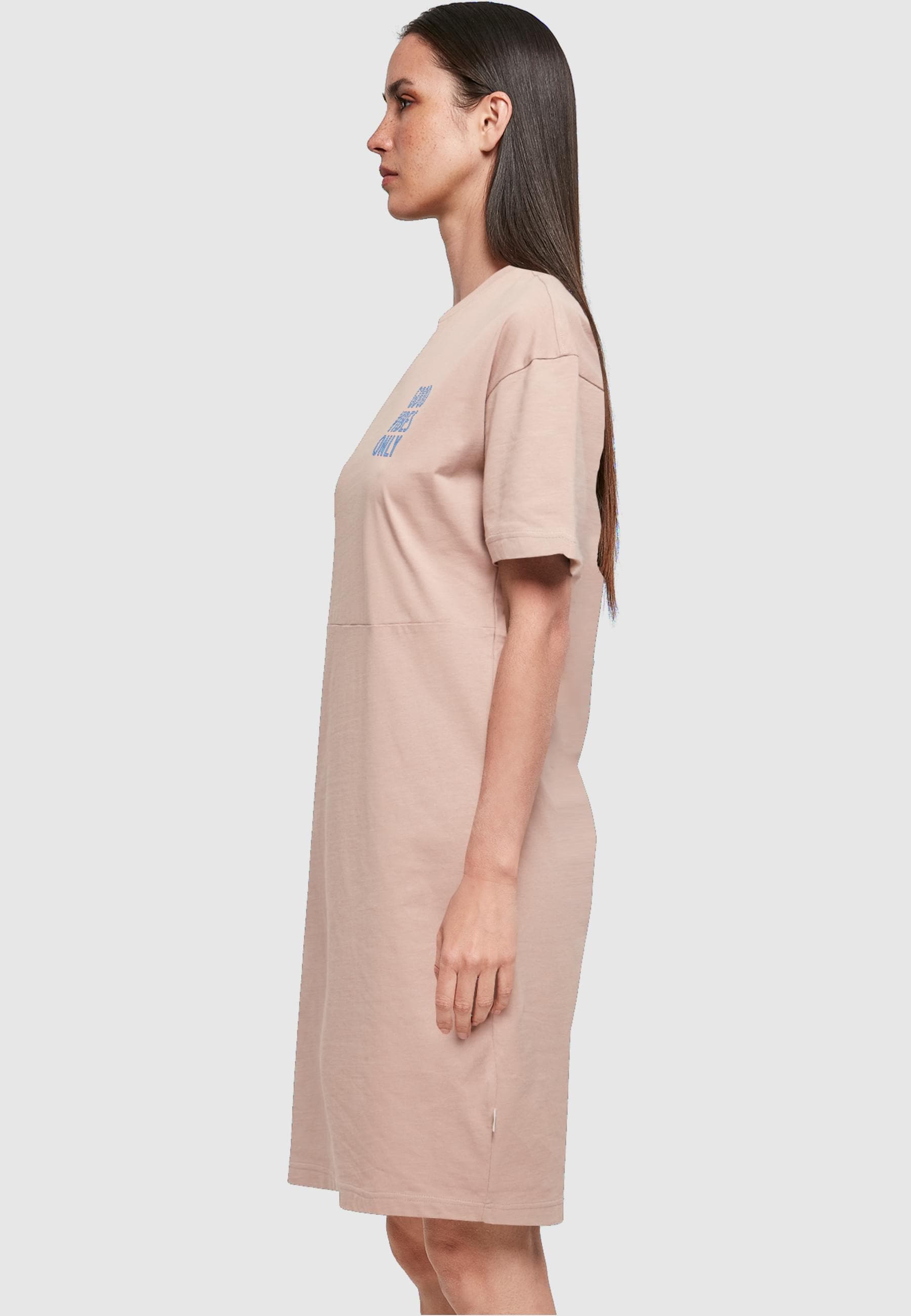 Merchcode Stillkleid »Damen Ladies Good Vibes Only Oversized Slit Tee  Dress«, (1 tlg.) online kaufen | I\'m walking | T-Shirts