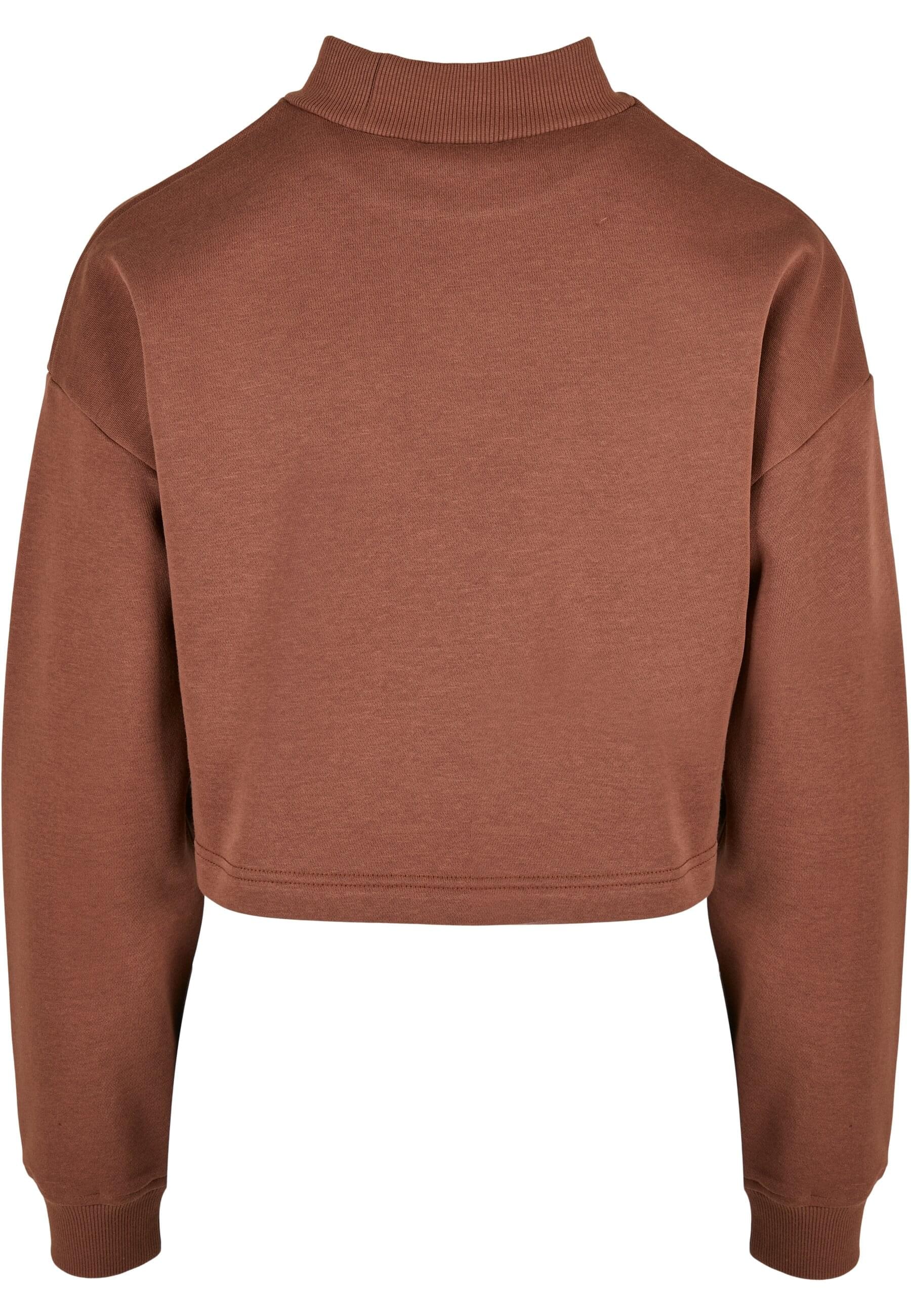 URBAN CLASSICS Sweater »Damen Cropped bestellen | (1 Oversized Sweat walking Ladies tlg.) High Neck I\'m Crew«