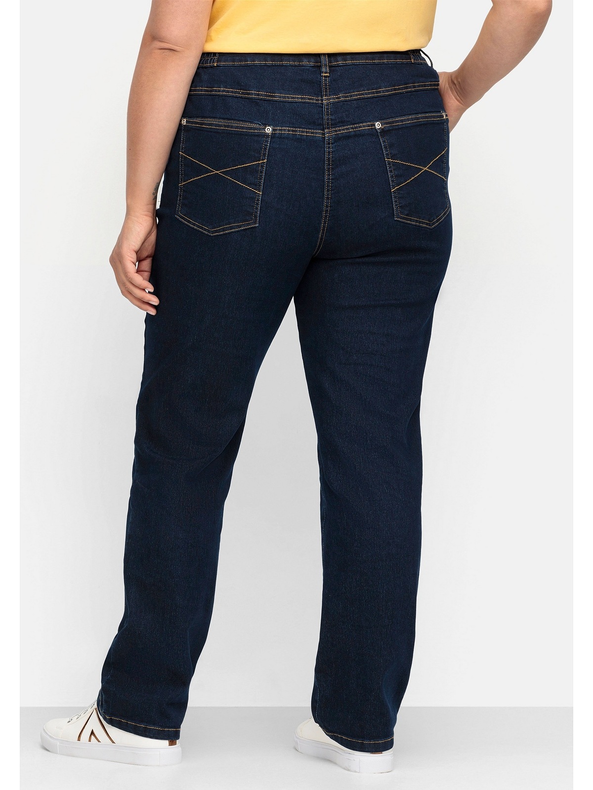 Sheego Gerade Jeans »Große Größen«, mit Komfortbund online kaufen | I\'m  walking | Slim-Fit Jeans