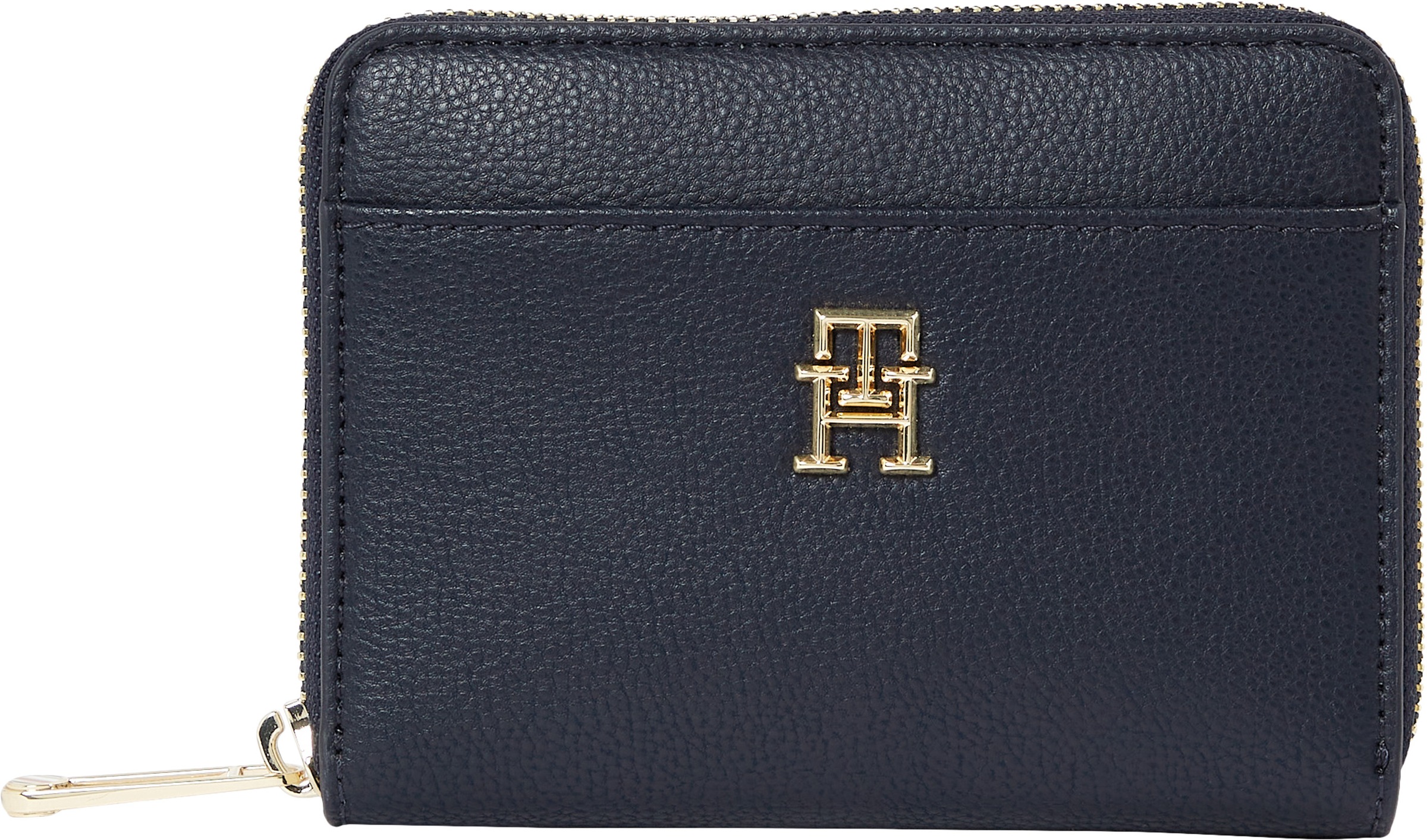 Tommy Hilfiger Geldbörse "TOMMY LIFE MED ZA", mit goldfarbenen Details