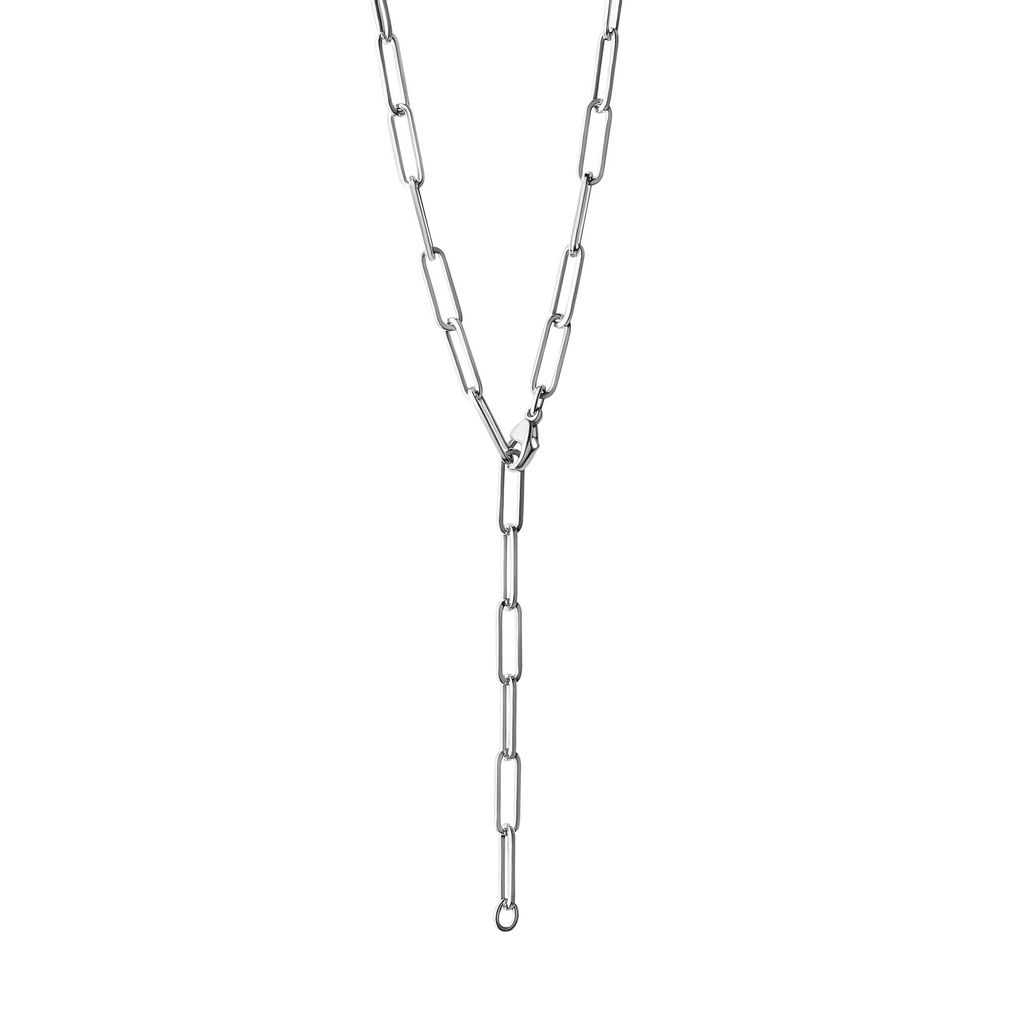 Vivance Collierkettchen »925/- Sterling Silber rhodiniert Gliederkette 50  cm« online kaufen | I\'m walking