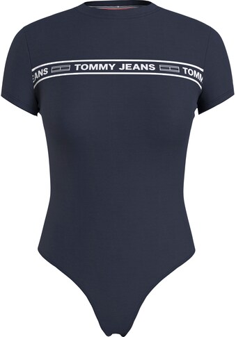 Tommy Jeans Kurzarmbody »TJW CUT OUT TAPING BODY SS«, mit Logoschriftzug und Tommy... kaufen