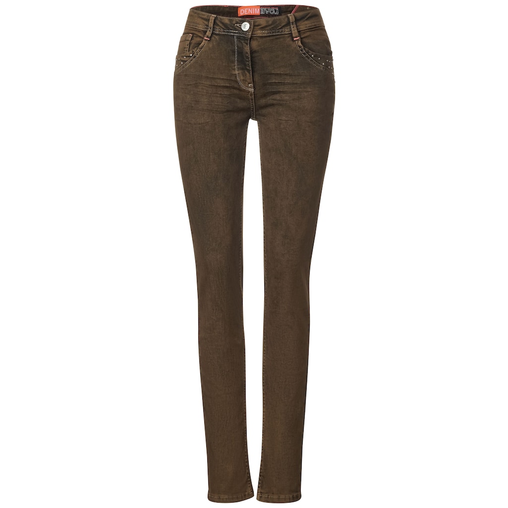 Cecil Slim-fit-Jeans 5-Pocket-Style