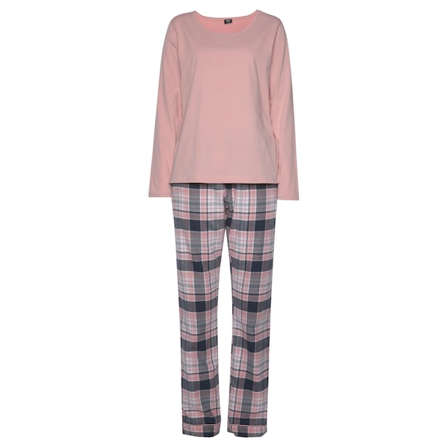 H.I.S Pyjama, (2 tlg., 1 Stück), mit karierter Schlafhose & Wäsche auf  Rechnung bestellen