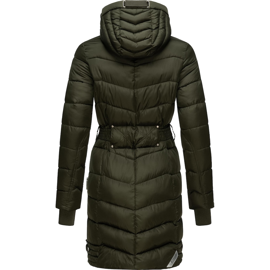 Navahoo Steppmantel »Alpenveilchen«, Stylischer Wintermantel mit schicken Details
