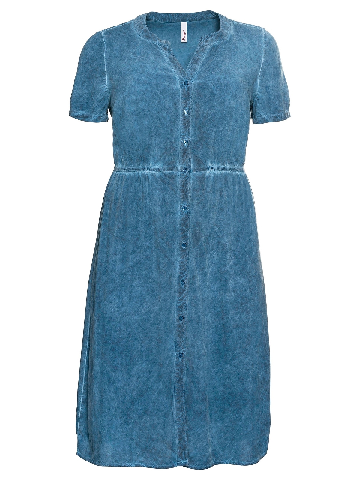 Blusenkleid Sheego Viskose, aus kaufen in Oil-dyed-Waschung »Große Größen«,