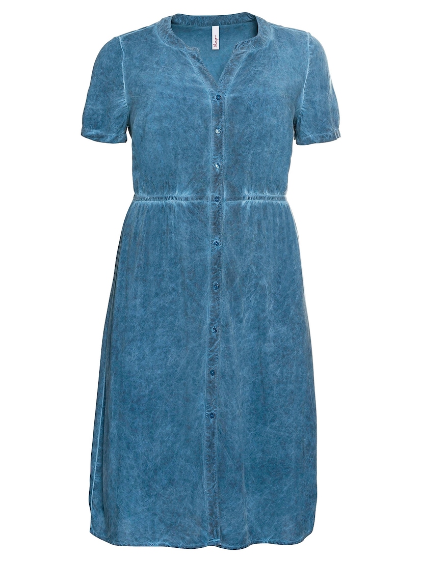 Sheego Jerseykleid »Große Größen«, in Hemdblusen-Stil, leicht elastisch  bestellen | I\'m walking