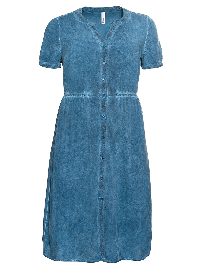 Sheego Jerseykleid »Große Größen«, I\'m walking | leicht in elastisch bestellen Hemdblusen-Stil