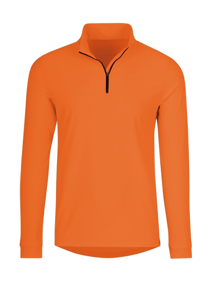 Sweatshirt »TRIGEMA online Trigema Reißverschluss« Langärmeliges Sportshirt mit