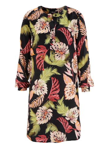 Aniston CASUAL Blusenkleid, farbenfroh mit großflächigen Blättern und Blüten bedruckt kaufen