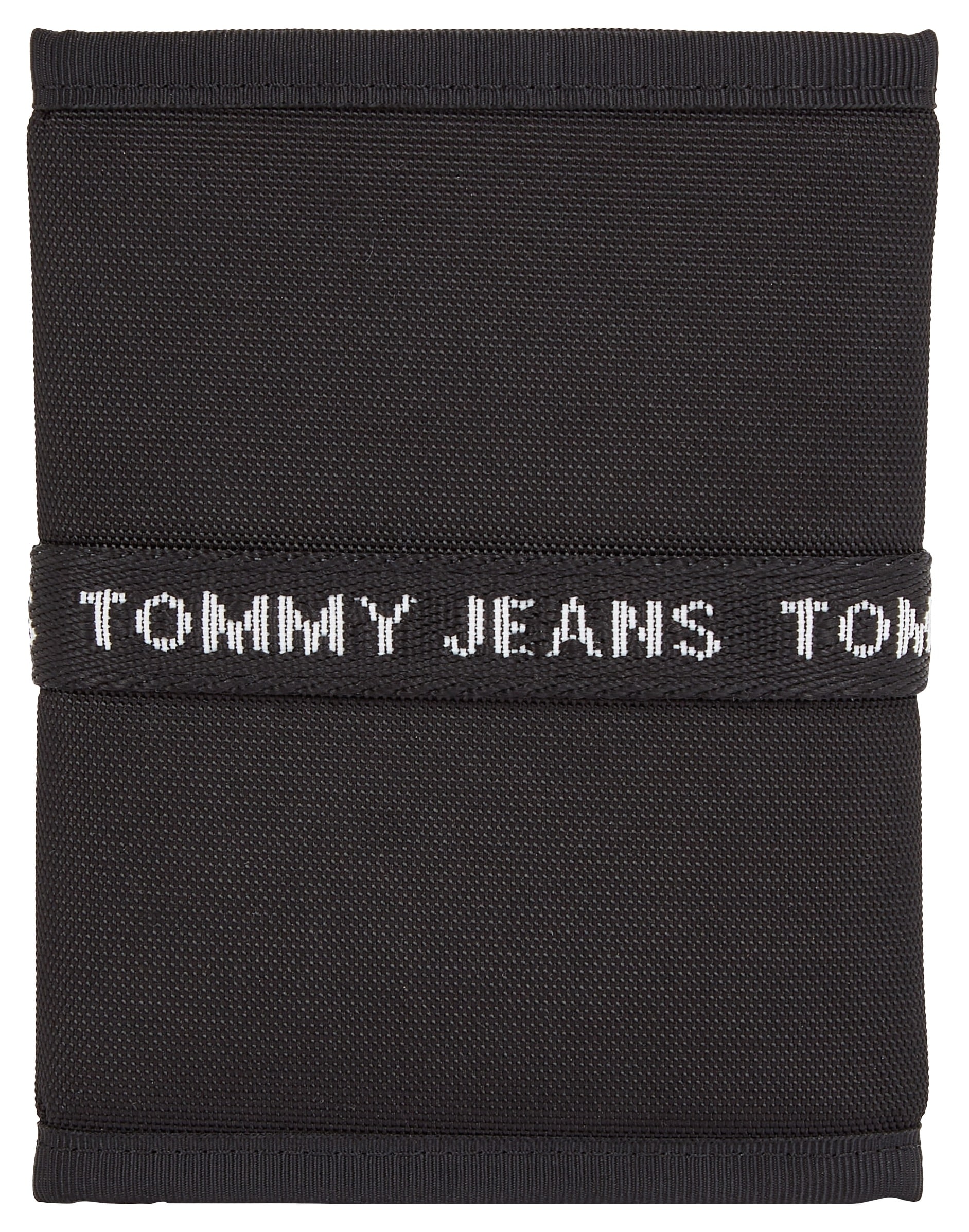 Klettverschluss Onlineshop Geldbörse ESSENTIAL »TJM walking TRIFOLD«, Tommy I\'m Jeans praktischem im mit | NYLON