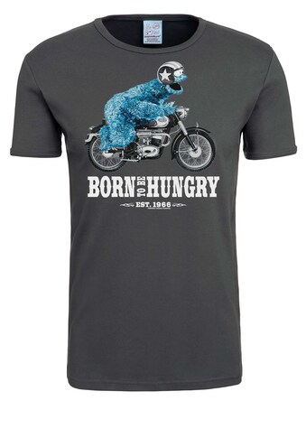 LOGOSHIRT T-Shirt »Sesamstrasse – Krümelmonster Motorrad«, mit lizenziertem Print kaufen