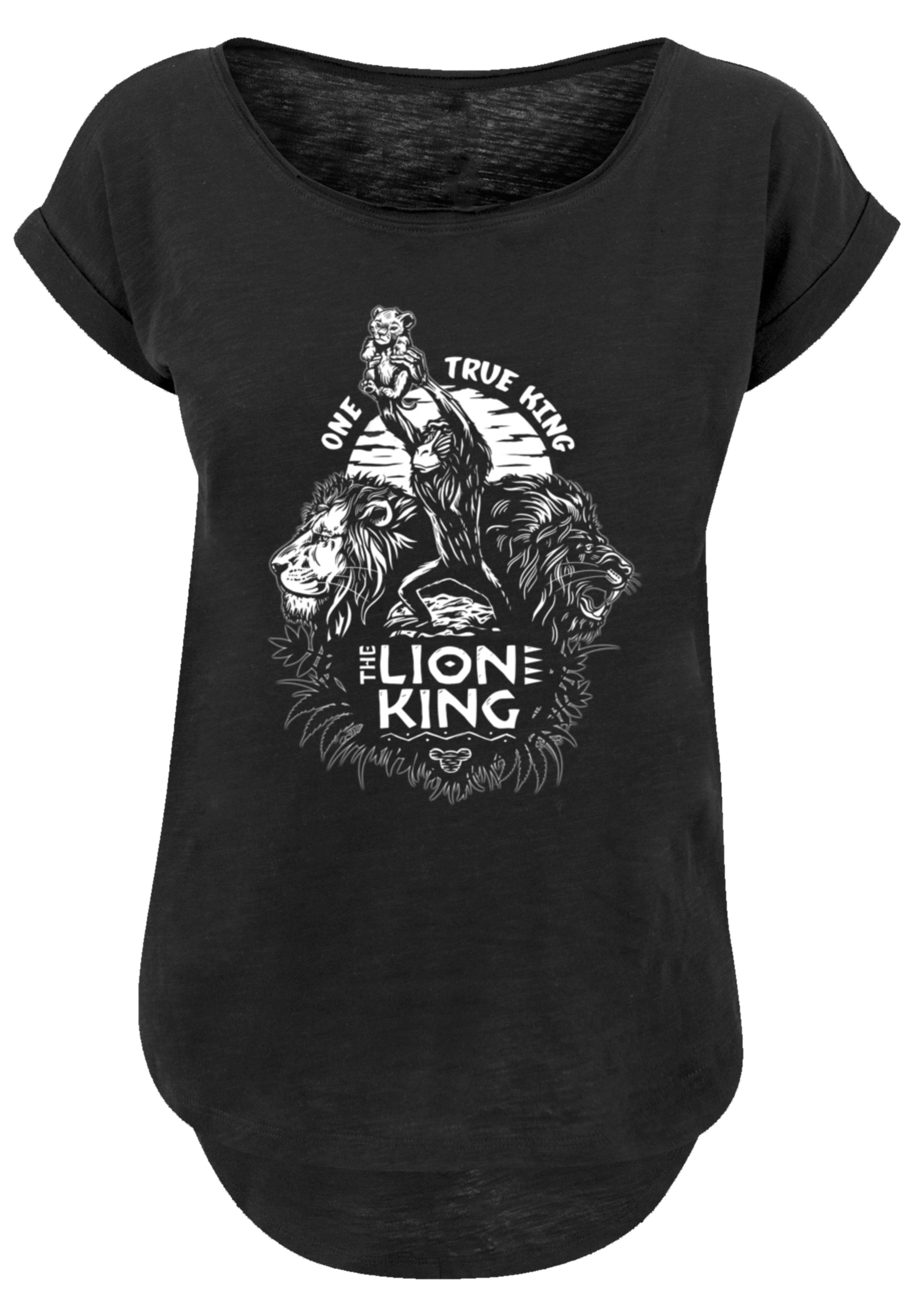 F4NT4STIC T-Shirt »Disney König der Löwen One True King«, Premium Qualität  | I\'m walking