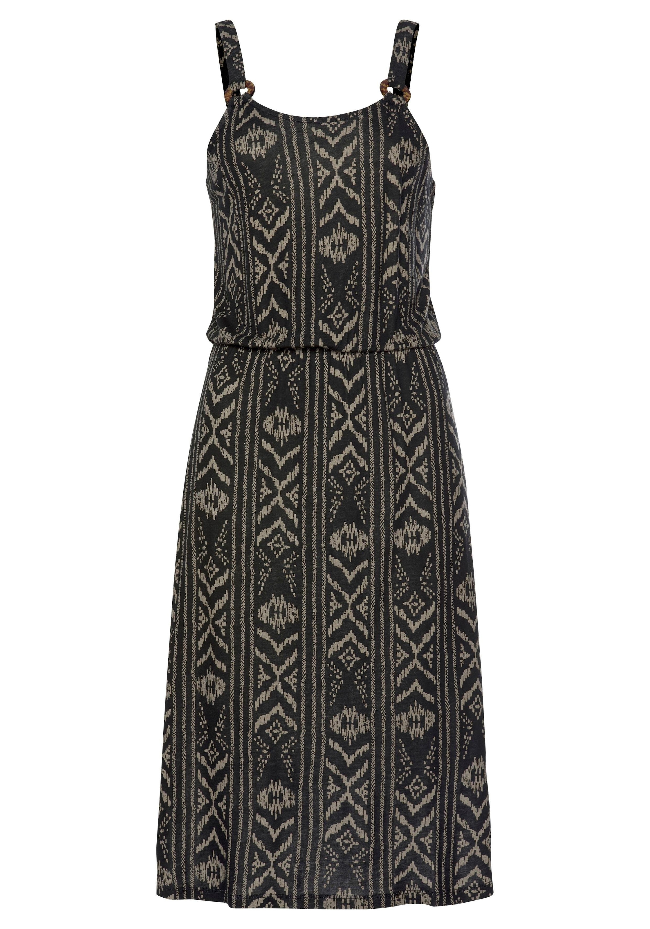 LASCANA Jerseykleid, mit Ringdetail am Träger online | Strandkleider