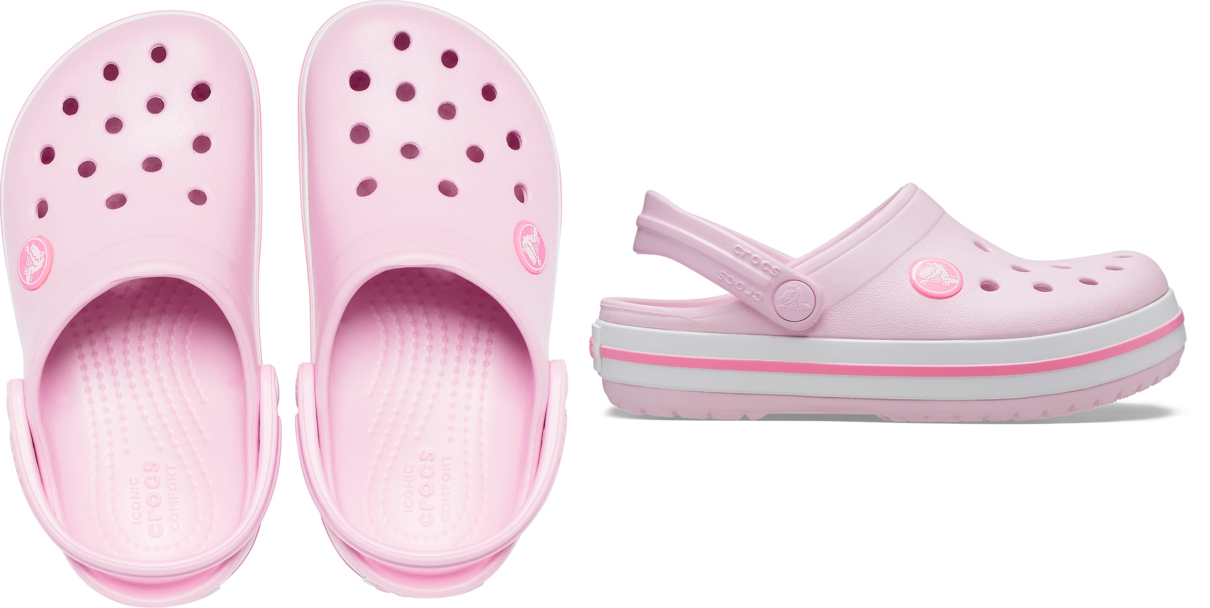 Crocs Clog »Crocband Clog K«, mit kontrastfarbigen Akzenten