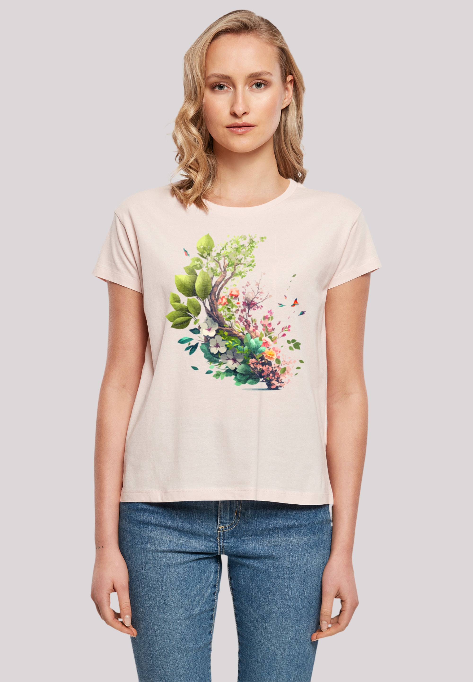 F4NT4STIC T-Shirt »Spring Tree«, I\'m | bestellen walking Print