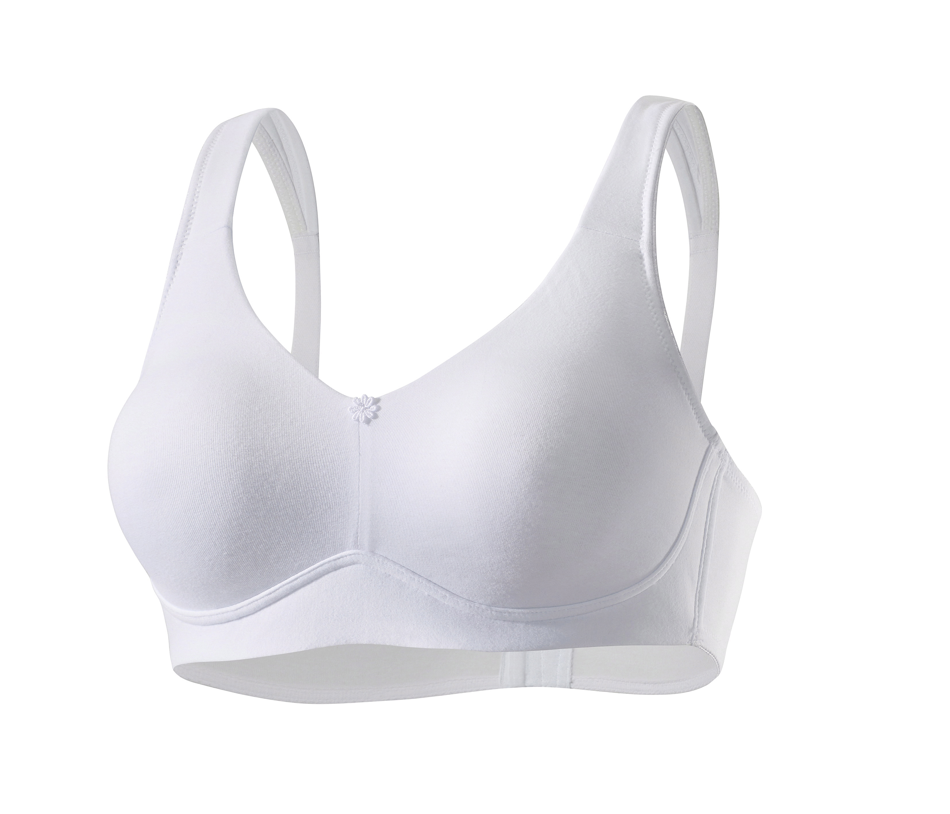 Schalen-BH, mit Spacer-Schalen ohne Bügel, Basic Dessous