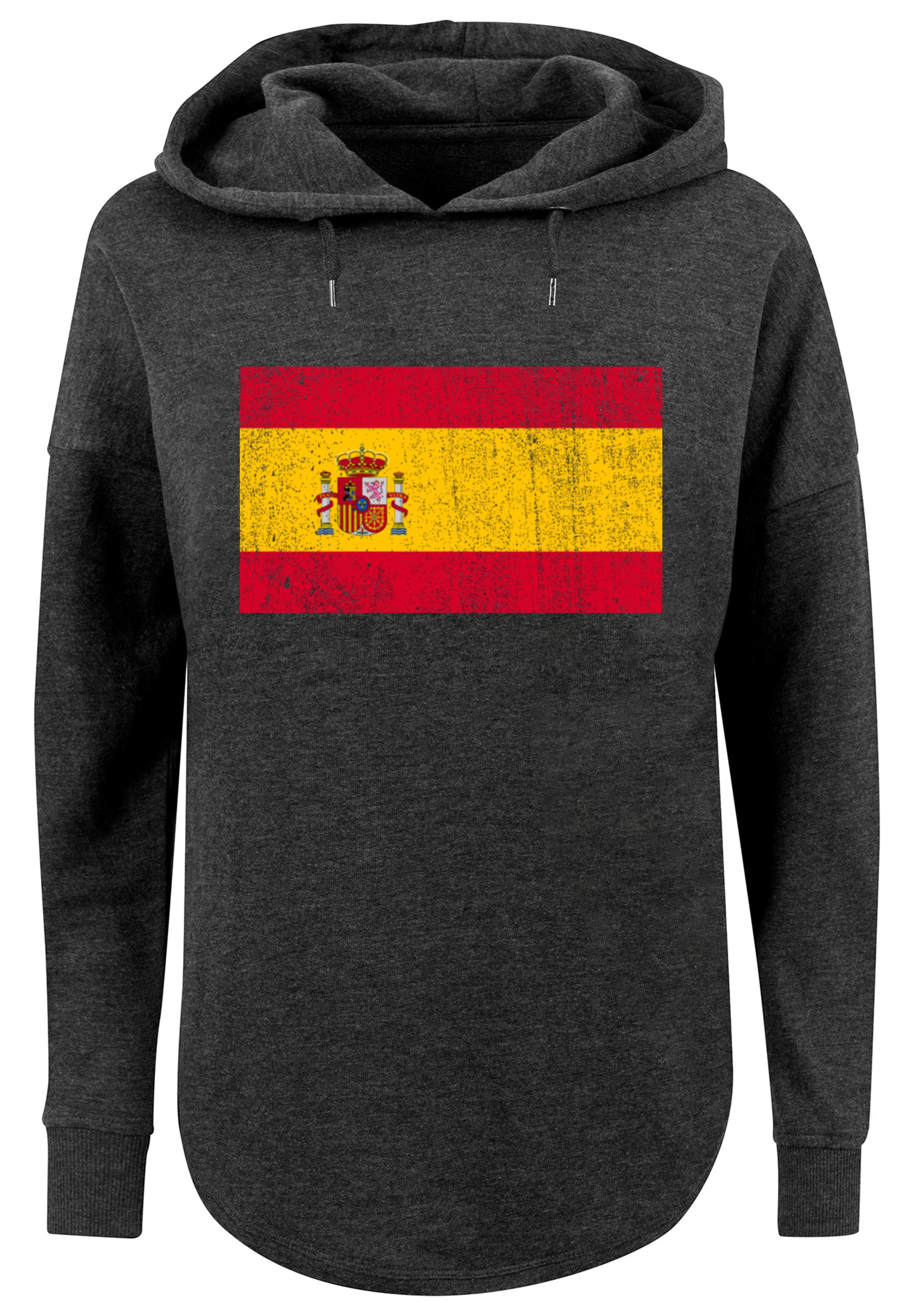 F4NT4STIC Kapuzenpullover »Spain Spanien Print walking | Flagge distressed«, I\'m shoppen